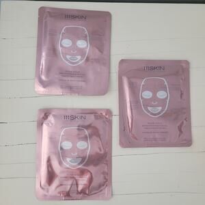 111Skin Rose Gold Brightening Facial Mask Treatment Mask- 3 Face Masks